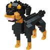 KAWADA nanoblock NBC263 Dogs Rottweiler, Multi