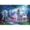 Schmidt Spiele 56486 Unicorno Cavalla con puledro, puzzle per bambini, 200 pezzi