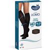 DESA PHARMA SAUBER LINEA UOMO FILATO COTONE 140DEN CALZA UOMO, L/XL NERO