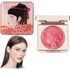 Diyxisk Blush Polvere Rosa in Rilievo Blush in Polvere L'ultimo Leggero Fard Viso 6g Fard Illuminante Viso Luminosità Naturale Fard Waterproof Trucco Viso a Lunga Tenuta