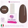 TUTTOPERLESTETICA Semipermanente colore marrone tortora N 498 da 12 ML - Hema e TPO Free