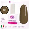 TUTTOPERLESTETICA Semipermanente colore marrone N 42 da 12 ML - Hema e TPO Free