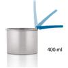 XANITALIA Pentolino con manico per cera depilatoria da 400 ml
