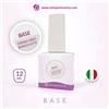 TUTTOPERLESTETICA Base Costruttore Bianco latte 12 ML - MEDIA VISCOSITÀ AUTO LIVELLANTE - Hema e TPO Free