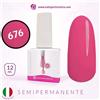 TUTTOPERLESTETICA Semipermanente colore N 676 da 12 ML - Hema e TPO Free
