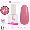 TUTTOPERLESTETICA Semipermanente colore N 674 da 12 ML - Hema e TPO Free