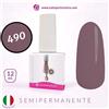 TUTTOPERLESTETICA Semipermanente colore N 490 da 12 ML - Hema e TPO Free