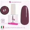 TUTTOPERLESTETICA Semipermanente colore N 63 da 12 ML - Hema e TPO Free