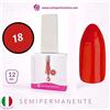 TUTTOPERLESTETICA Semipermanente colore N 18 da 12 ML - Hema e TPO Free