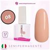 TUTTOPERLESTETICA Semipermanente colore N 8 da 12 ML - Hema e TPO Free
