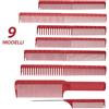 XANITALIA Pettine per capelli professionale antistatico con microdentatura 22 cm