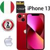 Apple iPhone 13 -128GB- Bianco Blu Rosso Nero Rosa(Sbloccato) ✔️Garanzia 24 MESI