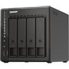 QNAP NAS TS-453E Tower Ethernet LAN 8GB Nero