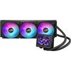 Asus Dissipatore ROG Ryujin III 360 ARGB Extreme Nero con LCD e 3 Ventole