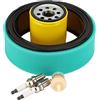 Fdit Kit Filtro Aria Tosaerba, per Kohler CV18S CV23S CV20S CH22 CH23 Filtro Aria Set Carburante Tosaerba Parti di Ricambio