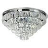 Ondaluce Lampada plafoniera D60cm 12 luci G9 - CASTLE Silver