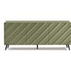 Capodarte Madia 180 cm in legno Verde 3 ante e 5 piedini - KALLA