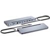 I-TEC DOCKING STATION USB-C METAL ERGONOMIC DISPLAY CON POWER DELIVERY 100W - C31FLAT2PDPRO