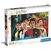 Clementoni- Puzzle Harry Potter 1000pzs Potter-1000 Made in Italy, 1000 Pezzi, Fantasy, Film Famosi, Divertimento per Adulti, Multicolore, Medium, 39656