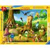 Ravensburger Puzzle per bambini Ravensburger 05670 - Adventures on the Poppy Meadow - Puzzle con cornice a forma di Ape Maya da 10 pezzi per bambini dai 3 anni in su