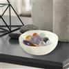 Organizzatore di gioielli in cristallo di selenite per cassettiera