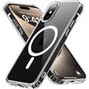 S. Tedazo Custodia magnetica per iPhone X/XS, compatibile con MagSafe, non ingiallisce, protezione di grado militare, ultra sottile, antiurto, per iPhone X/XS, trasparente