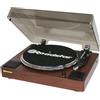 Roadstar TT-260SPK Giradischi 3 Velocita 33-45-78 Giri, Altoparlanti Integrati, Uscita audio RCA, Ingresso AUX, Arresto Automatico, Vintage, Legno