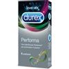 Durex Performa Con Lubrificante Per Prolungare Il Piacere 6 Profilattici