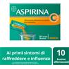 Aspirina C 400mg Antinfluenzale 10 Buste Arancia