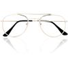 Prontoleggo Aviator Oro Occhiali Da Lettura +2,50