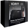Korff Make Up Essential Labbra Idratate E Ciglia Dal Volume Intenso Cofanetto Con Mascara Iconic Volume 9,1ml + Lip Gloss 01 Mocha 4ml + Pochette Nera