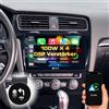 DYNAVIN Android Autoradio Navigatore per VW Golf 7 Golf VII, 10,1 pollici OEM Radio con Wireless CarPlay e Android Auto | Head-up Display | Dab+ Radio: D9-3B Premium Flex