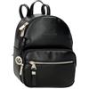 Pepe Jeans Elia Zaino Casual Realizzato in Pelle Sintetica, Bretelle larghe e regolabili che si adattano, Tasca Frontale. Joumma Bags, Nero, Taglia unica, Zaino 25
