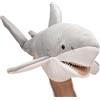 Uni-Toys - Marionetta con squalo bianco - 50 cm (lunghezza) - Pesce peluche - peluche