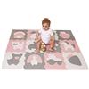 Hakuna Matte Tappeto Puzzle per Bambini con Animali della Fattoria| 12 Piastrelle in Schiuma 20% più Spesse e Morbide con Custodia | per Imparare e Giocare | 100% Sicuro, Non Tossico, Inodore