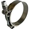 Boltza W2-4 fascette stringitubo a T in acciaio inox, per macchine industriali e collari di scarico, 72-80 mm