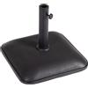 Bizzotto Barry Base Ombrellone Nero Cemento 45×45 cm 25 kg