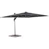 Bizzotto Aries Ombrellone Braccio Antracite Alluminio 3×4 m
