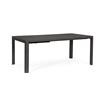 Bizzotto Kiplin Tavolo Allungabile Antracite Alluminio 180-240 cm