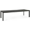 Bizzotto Konnor Tavolo Allungabile Antracite Alluminio 200-300 cm