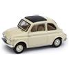 BRUMM BM0365-02 FIAT NUOVA 500 TETTO APRIBILE CHIUSA 1959 AVORIO 1:43 Modellino