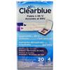 Clearblue Ricariche Per Monitor Di Fertilità Avanzato Clearblue: Confezione Con 20 Test Di Fertilità E 4 Test Di Gravidanza