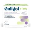 Onligol Fibre, integratore di fibra di Psyllium, Alfa e Beta Galattosidasi, aiuta a regolarizzare le funzioni intestinali e ritrovare sollievo, Prugna, 20 Buste da sciogliere gusto Prugna