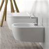 CERAMICA CIELO SPA Sanitari sospesi Cielo Smile Pro 53 New, vaso rimless 2.0.1, bidet e coprivaso rallentato