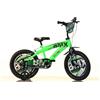 DINO BIKES Bicicletta BMX per Bambini da 14 Pollici con Freno Anteriore, Ruote in Composto e Gomme EVA, Pignone Fisso Posteriore - Adatta per bambini dai 5-7 Anni