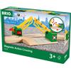 Brio - passaggio a livello magnetico, accessori pista trenini, 3+