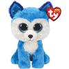 TY - Peluche - Beanie Boos - Cane Husky -Prince - Azzurro - Cagnolino con Occhioni Blu glitter - Il peluche con gli occhi grandi scintillanti - 15 Cm - 36310