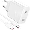iMangoo 100W per Super-charge Caricabatterie USB-C per Honor Magic8 Pro 7 7Pro 400/200Pro,100W PD USB C Adattatore di alimentazione con 6A Cavo USBC 1m per Honor 600/400Lite 200Lite Magic 7lite X9d Pad X9a