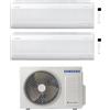 Samsung - Climatizzatore Dual Split Inverter WindFree Avant S2 9000+9000 btu Wi-Fi A+++ con unità esterna AJ040TXJ2KG