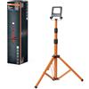 OSRAM Lampada da lavoro Treppiede 1×20W IP65 1700lm treppiede girevole | LED Worklight Tripod, Outdoor Lighting (Special), Grigio scuro, dia, 25000 h, confezione da 1
